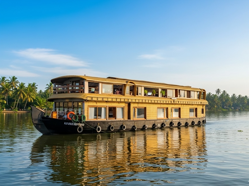 affordable kerala Alleppey houseboat booking
