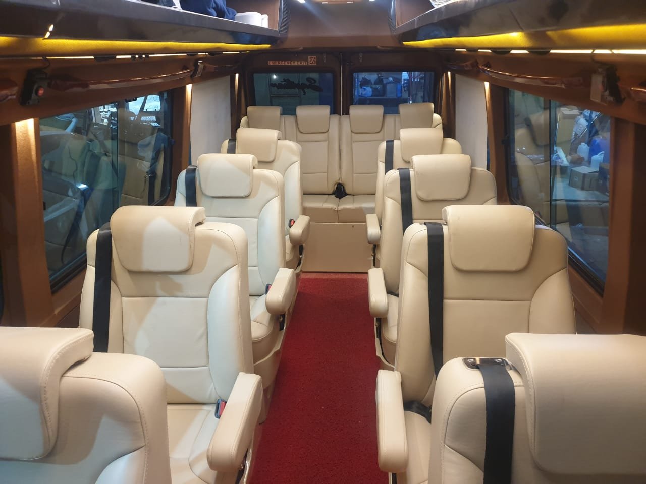 15 Seater Luxury Tempo Traveller Kerala – Premium Tourist Cab