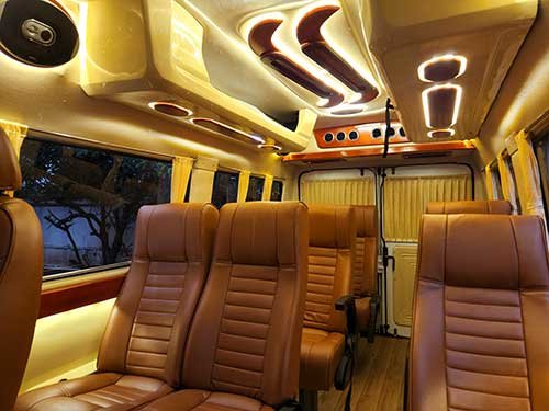 11 Seater Premium Tempo Traveller Kerala – Executive Cab Rentals