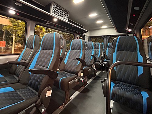 15 Seater Premium Urbania Traveller Kerala – Luxury Group Rentals